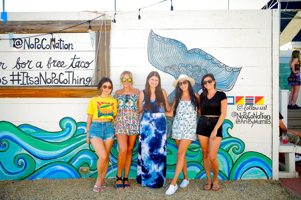 The Whale's Tale dockside beer garden and taco spot by the Ponquogue Bridge in Hampton Bays